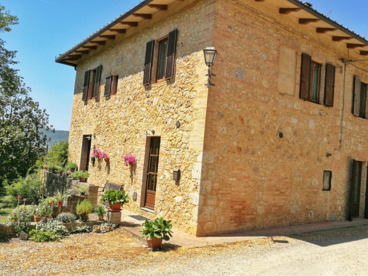 Claudia Vacanza Toscana - Appartamento Nocciolo- 10 Min Da Siena Malignano Kültér fotó